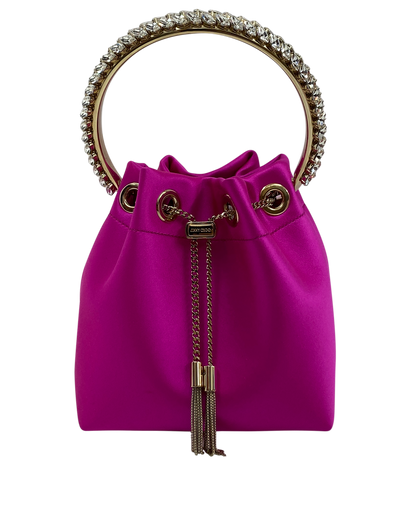 Bolso De Fiesta, 620&euro;, Bolso, Rosa, Seda - Satén, Vista frontal